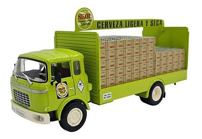 Miniatura Caminhão Azor Barreiros Skol Metal 1:43