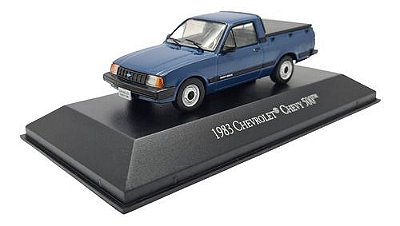 Miniatura Chevrolet Chevy 500 1983 Azul Inesquecíveis 1:43