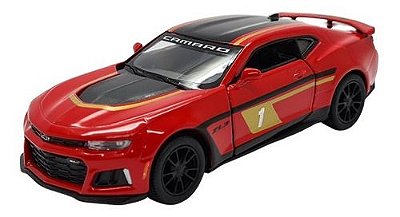 Miniatura Chevrolet Camaro Zl1 2017 Racing Metal 1:38