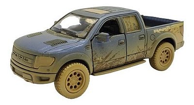 Miniatura F-150 Svt Raptor Super Crew 2013 Metal Lama 1:46