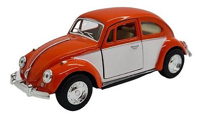 Miniatura Volkswagen Fusca 1967 2 Cores Metal 1:32
