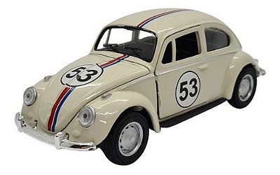 Miniatura Volkswagen Fusca 1967 Herbie Metal 1:32