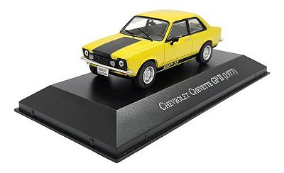 Miniatura Chevrolet Chevette Gpii 1977 Amarelo Metal 1:43