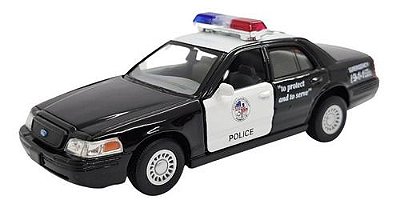 Miniatura Ford Crown Victoria Police Metal Scala 1:42