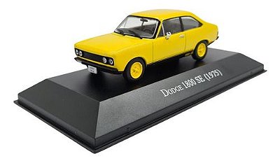Miniatura Dodge 1800 Se 1975 Amarelo Metal 1:43