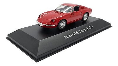 Miniatura Puma Gte Coupe Vermelho 1973 Metal 1:43