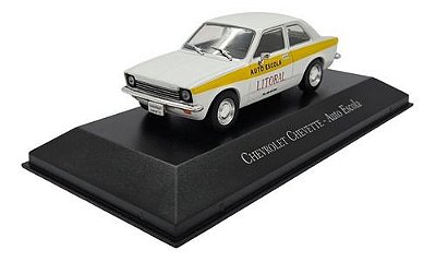 Miniatura Chevrolet Chevette Auto Escola Metal 1:43