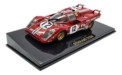 Miniatura Ferrari 512m Vermelho Coleção Metal 1:43
