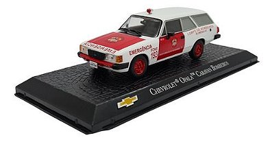 Miniatura Chevrolet Opala Caravan Bombeiros Metal 1:43