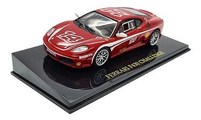 Miniatura Ferrari F430 Challenge Vermelho Coleção Metal 1:43