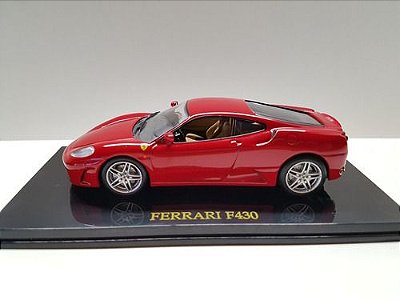 Miniatura Ferrari F430 Coleção Metal 1:43