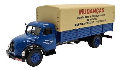 Miniatura Caminhão Magirus Deutz Mudanças Metal 1:43