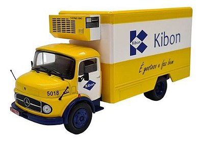 Miniatura Caminhão Mercedes Benz 1113 Kibon Metal 1:43