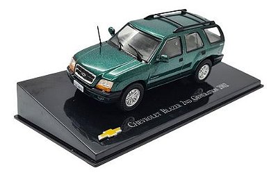 Miniatura Chevrolet Blazer Generation 2002 Verde Metal 1:43