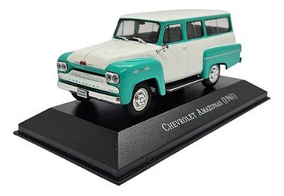 Miniatura Chevrolet Amazonas 1963 Coleção Metal 1:43