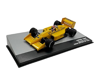 Miniatura Fórmula 1 F1 Lotus 100T Nelson Piquet 1988 1:43