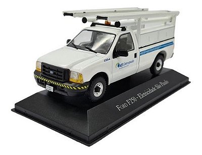 Miniatura Ford F250 Eletricidade São Paulo Metal 1:43