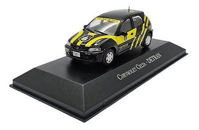 Miniatura Chevrolet Celta Detran Metal 1:43