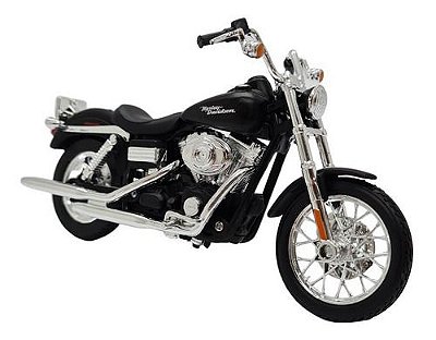Miniatura Moto Harley Davidson Street Bob 2006 Metal 1:18