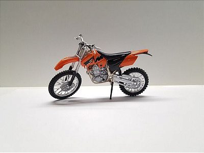 Miniatura Moto Cross Ktm 525 Exc Metal 1:18