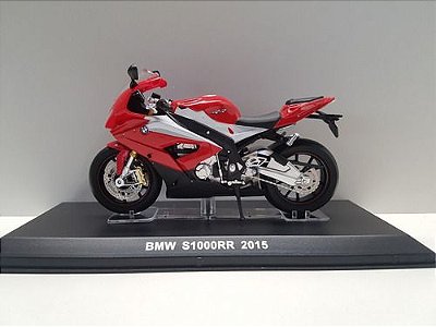 Miniatura Moto Bmw S1000 Rr 2015 Metal 1:18