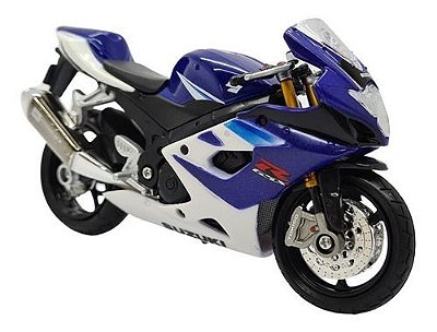 Miniatura Moto Suzuki Gsx R1000 Metal 1:18