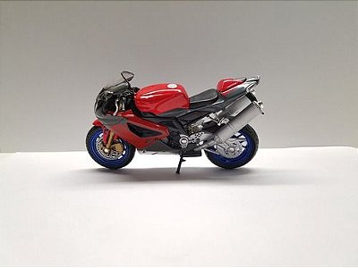 Miniatura Moto Aprilia Rsv 1000r Metal 1:18