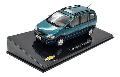 Miniatura Chevrolet Zafira 2001 Verde Metal Escala 1:43