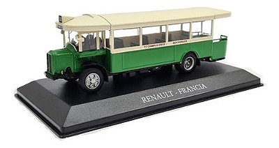 Miniatura Onibus Renault Francia Buses Del Mundo Metal 1:72