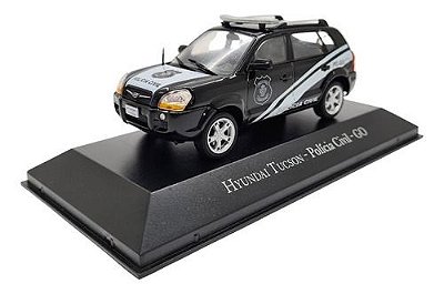 Miniatura Hyundai Tucson Policia Civil Metal 1:43