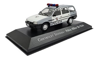 Miniatura Chevrolet Ipanema Policia Militar Sp Metal 1:43