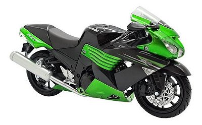 Miniatura Moto Kawasaki Zx-14 2011 Metal 1:12