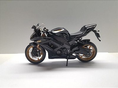 Miniatura Moto Kawasaki Ninja Zx-10r Metal 1:12