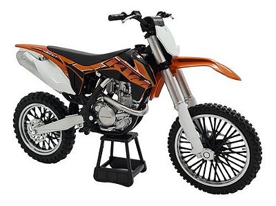 Miniatura Moto Cross Ktm 450 Sx-f Metal 1:10