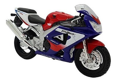 Miniatura Moto Honda Cbr 900 Rr Fireblade Metal 1:18