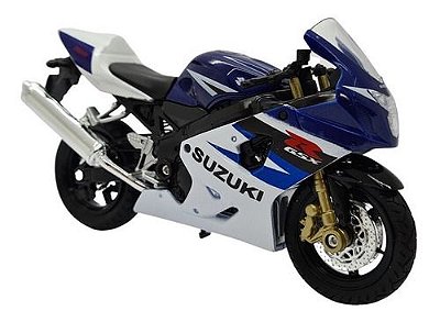 Miniatura Moto Suzuki Gsx R750 Metal 1:18