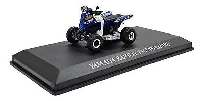 Miniatura Yamaha Raptor Ymf700r 2016 Rally Dakar Metal 1:43