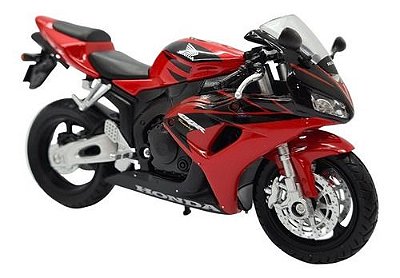 Miniatura Moto Honda Cbr 1000 Rr Vermelho Metal 1:18