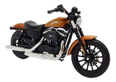 Miniatura Moto Harley Davidson Sportster Iron 883 2014 1:18