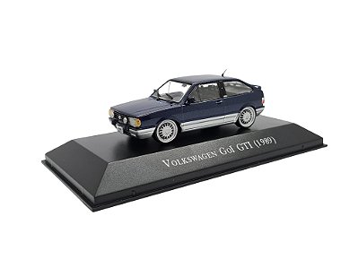 Miniatura Volkswagen Gol Gti 1989 Rebaixado Metal 1:43