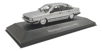 Miniatura Volkswagen Santana 1985 Rebaixado Metal 1:43