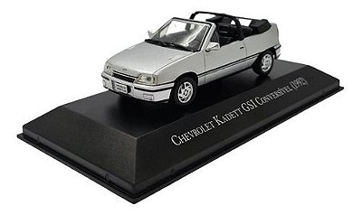 Miniatura Chevrolet Kadett Gsi Conversível 1992 Prata 1:43