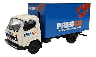 Miniatura Caminhão Volkswagen 6.80 Baú Congelados 1:43