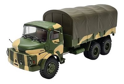 Miniatura Caminhão Mercedes Benz Lg1213 Exército 1:43