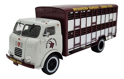 Miniatura Caminhão Fnm D11000 Boiadeiro Carga Viva Ixo 1:43