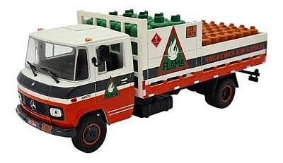 Miniatura Caminhão Mercedes Benz 608 D Gás 1:43