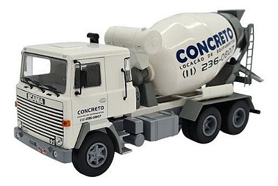 Miniatura Caminhão Scania Lks 140 Betoneira Concreto 1:43