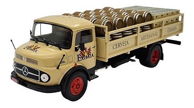 Miniatura Caminhão Mercedes Benz 1113 Cerveja Artesanal 1:43
