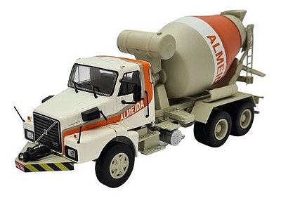 Miniatura Caminhão Volvo N10 Betoneira Concreto 1:43