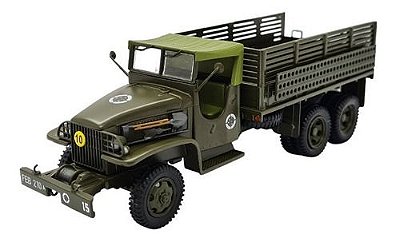 Miniatura Caminhão Gmc Cckw 353 Exército Verde Metal 1:43